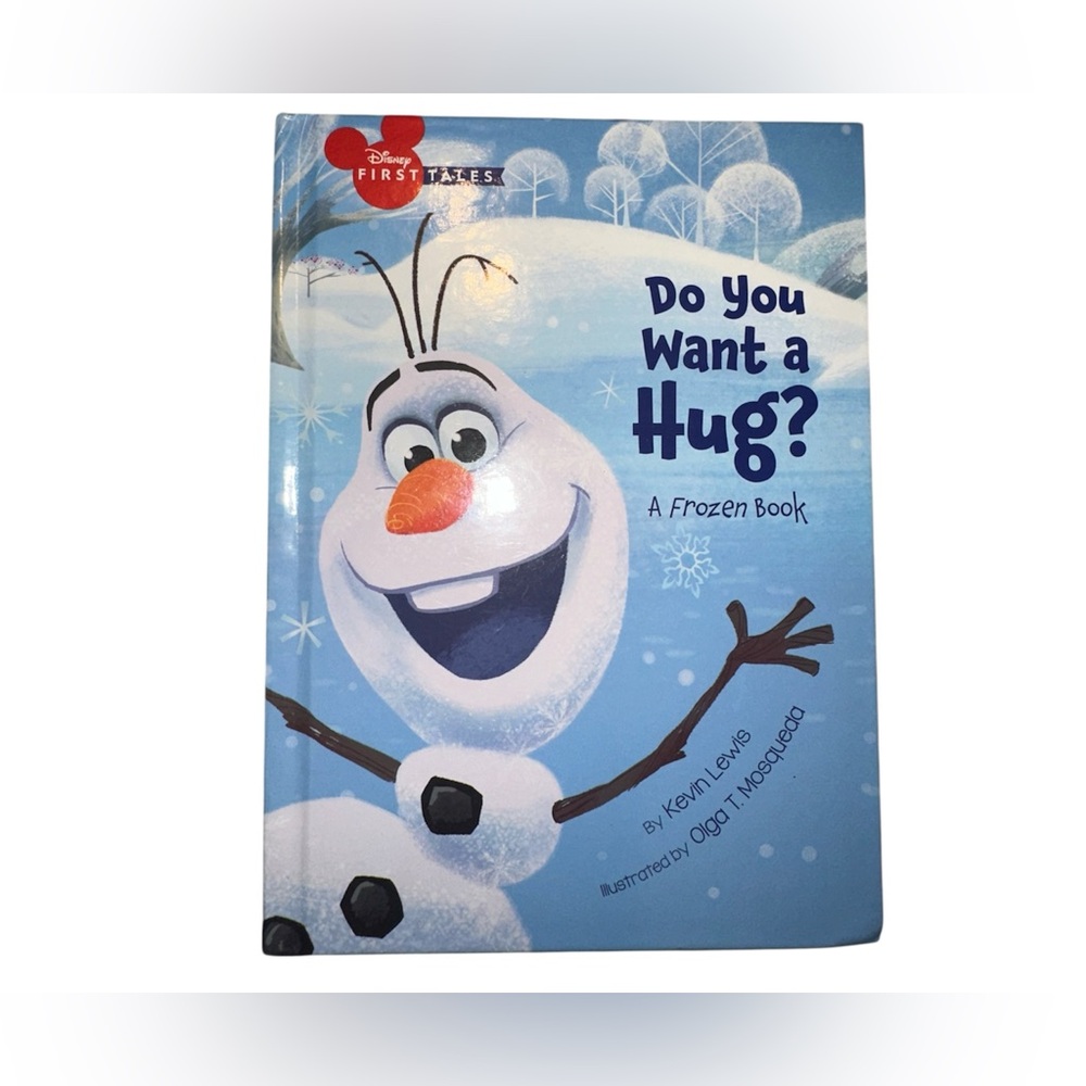 Children’s Disney frozen book ; do you need a hug